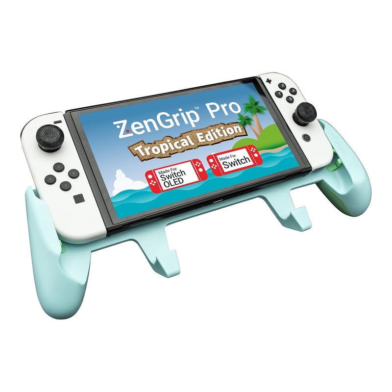 Satisfye - ZenGrip Pro Gen 3 OLED, Switch Grip Comfortable & Ergonomic, Joy Con & Switch Control - Blue - Image 5